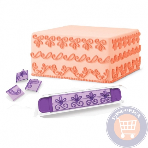 19 DARABOS BORDŰR MINTÁZÓ - VIRÁG