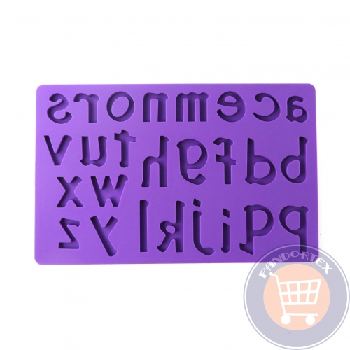 SZILIKON FONDANT ÉS MARCIPÁN MINTÁZÓ – ÓRIÁS BETŰK