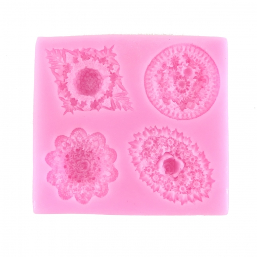 SZILIKON FONDANT ÉS MARCIPÁN MINTÁZÓ – MANDALÁK