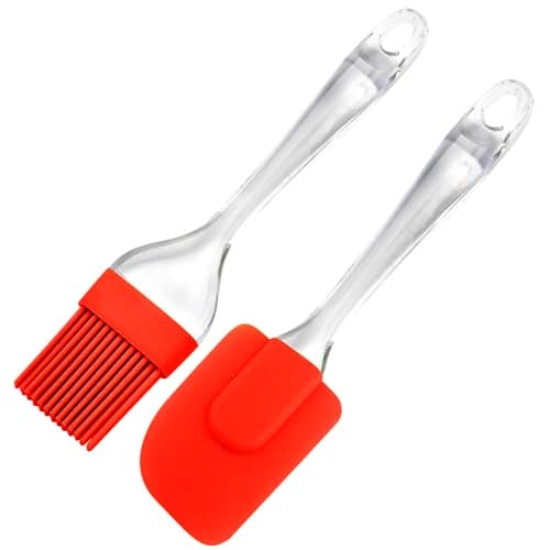 SZILIKON KENŐECSET ÉS SPATULA - NAGY 25 CM