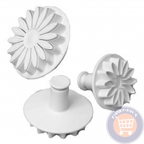 MARCIPÁN, FONDANT KISZÚRÓ SZETT - NAGY NAPRAFORGÓ