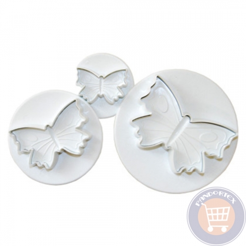 MARCIPÁN, FONDANT KISZÚRÓ SZETT - KICSI PILLANGÓ