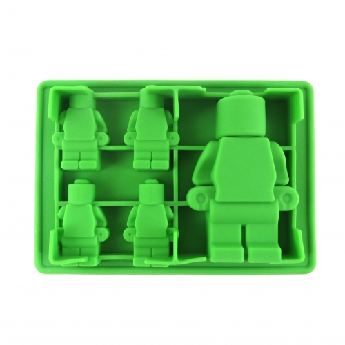 5 RÉSZES SZILIKON FORMA - LEGO EMBEREK