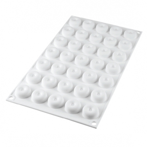 35 RÉSZES SZILIKON BONBON FORMA - MINI FÁNK 