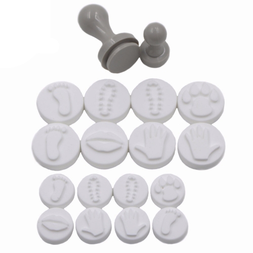 18 RÉSZES SZILIKON MARCIPÁN PECSÉT SZETT 