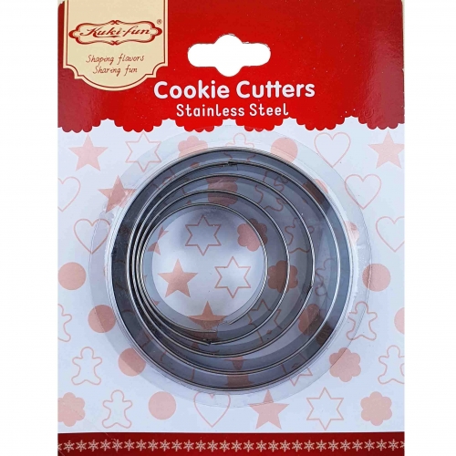 5 DARABOS FÉM SÜTEMÉNYKISZÚRÓ – KÖR 