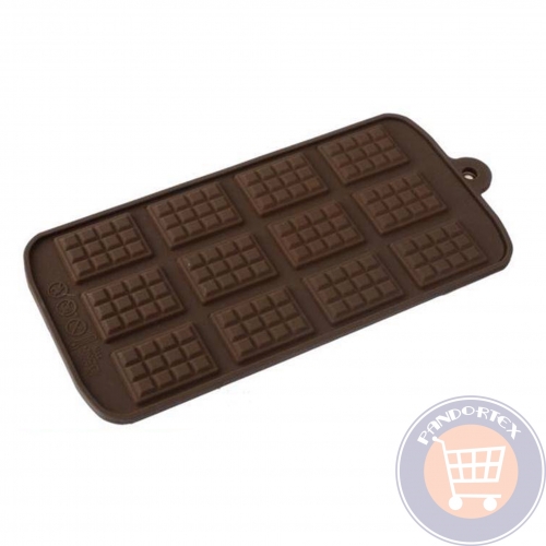 SZILIKON TÁBLÁS CSOKI FORMA  - MINI TÁBLÁS