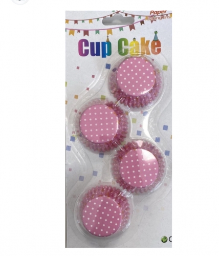 100 DARABOS MINI MUFFIN PAPÍR - SZÍNES 7 CM