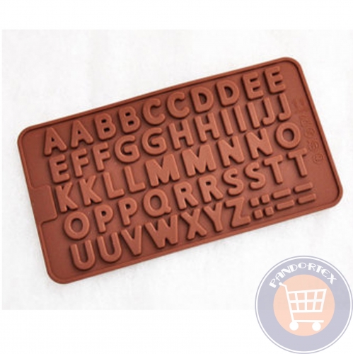SZILIKON CSOKIÖNTŐ FORMA - BETŰK