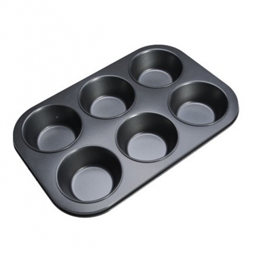 TAPADÁSMENTES MUFFIN SÜTŐFORMA - 6 RÉSZES