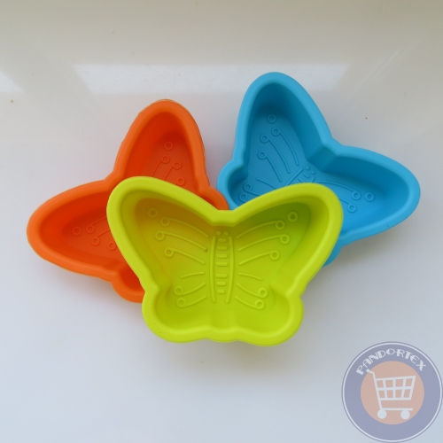 3 DARABOS SZILIKON SÜTEMÉNYFORMA - PILLANGÓ