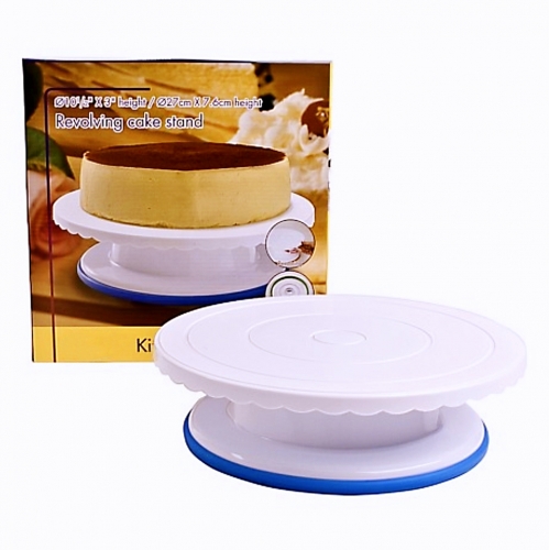 MŰANYAG FORGATHATÓ TORTAÁLLVÁNY 28 CM