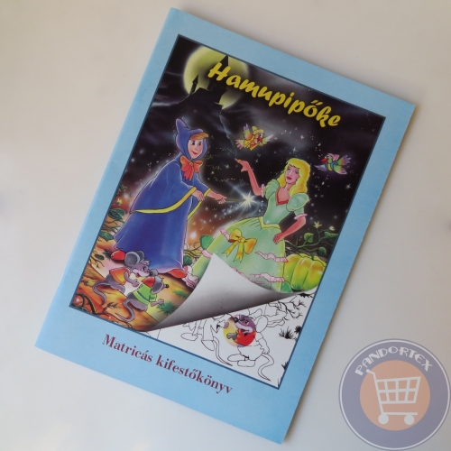 MATRICÁS KIFESTŐKÖNYV - HAMUPIPŐKE  