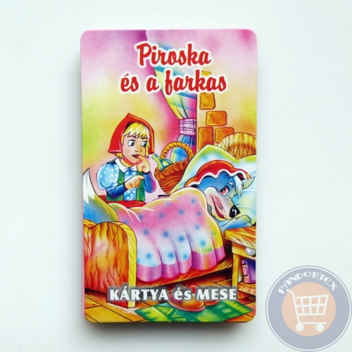 MESEKÁRTYA - PIROSKA ÉS A FARKAS