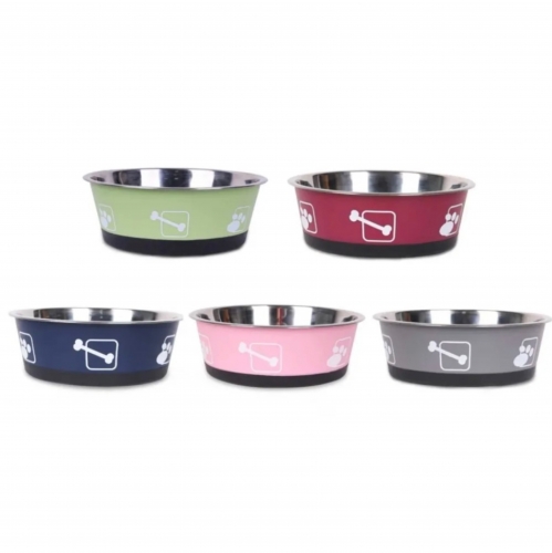 KISÁLLAT ROZSDAMENTES FÉM TÁL MŰANYAG BEVONATTAL - S