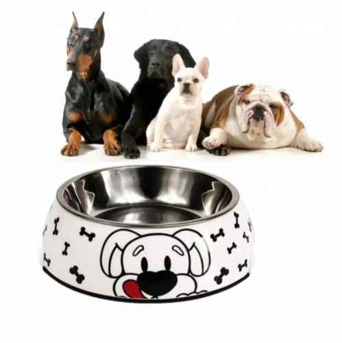 MINTÁS MELAMIN ANYAGÚ KIVEHETŐ TÁL KISÁLLATOKANAK-NAGY