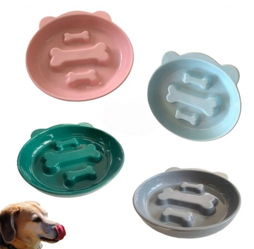 CSONT MINTÁJÚ KERÁMIA EVÉSLASSÍTÓ KUTYATÁL