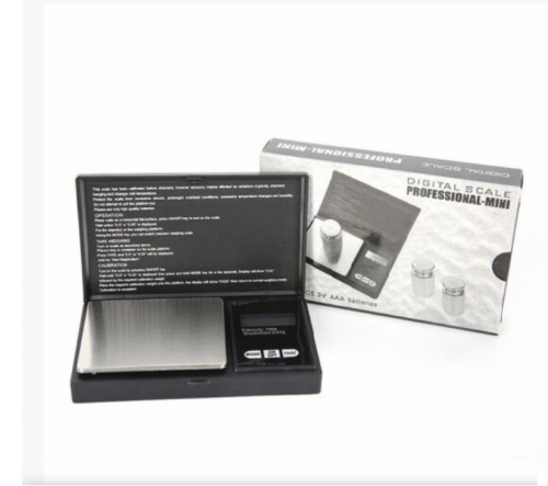 DIGITÁLIS ÉKSZERÉSZ, PERMETSZER MÉRLEG  500g/01g
