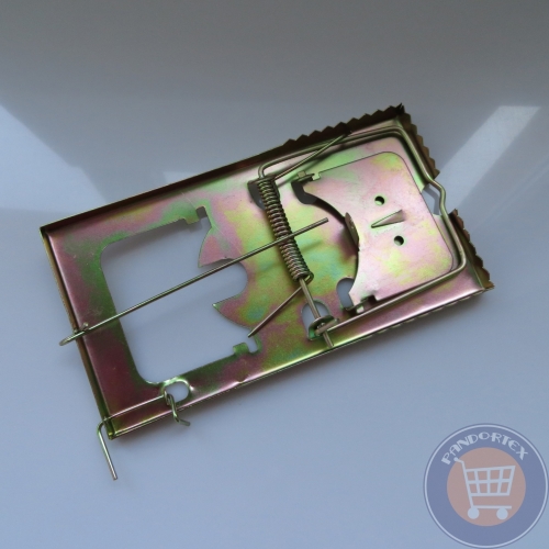 FÉM EGÉRFOGÓ, PATKÁNYFOGÓ - NAGY