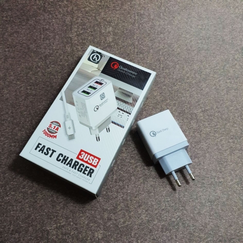 TRIPLA USB HÁLÓZATI FALI GYORSTÖLTŐ