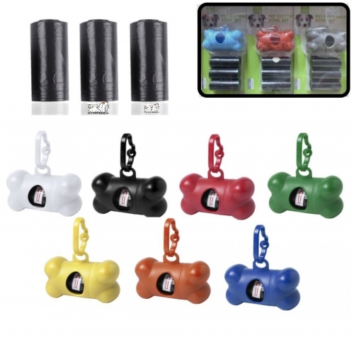 HORDOZHATÓ KUTYAZACSI ADAGOLÓ-CSONT ALAKÚ KÉSZLET-KICSI