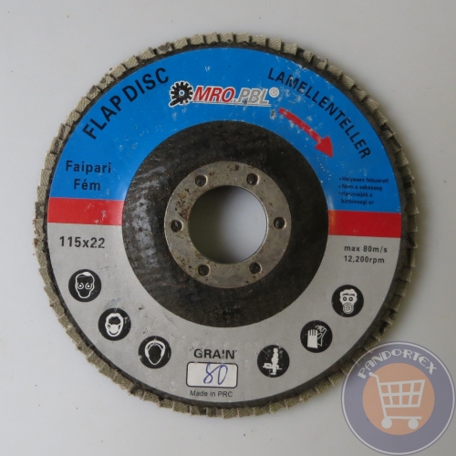 LAMELLÁS CSISZOLÓKORONG  115mm