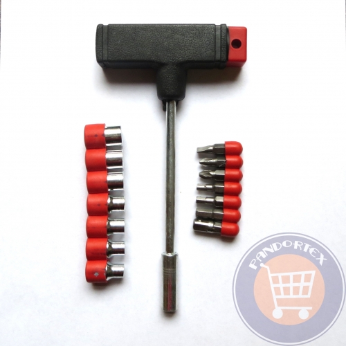 SZERSZÁMKÉSZLET T-NYELŰ 