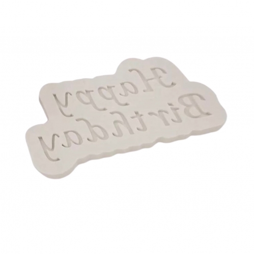 SZILIKON FONDANT MINTÁZÓ - HAPPY BIRTHDAY