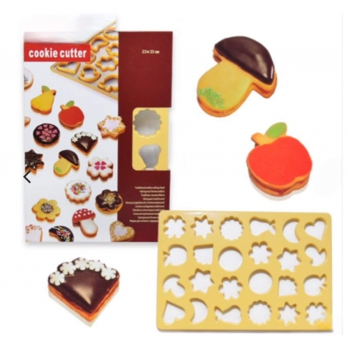 SÜTI, TÉSZTAKISZÚRÓ RÁCS - HAGYOMÁNYOS ÉS GYÜMÖLCS FORMÁK