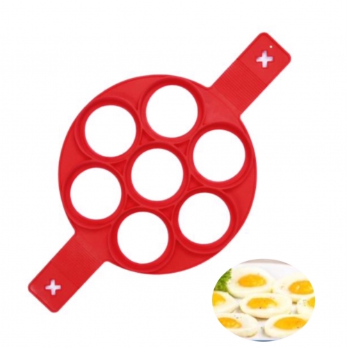 SZILIKON TÜKÖRTOJÁS ÉS PALACSINTA SÜTŐ FORMA 