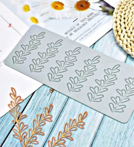 SZILIKON LAP CUKORCSIPKE, OSTYA, TUILE- 6 GABONA