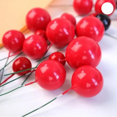 GÖMB TORTADÍSZ - 20 DB PIROS