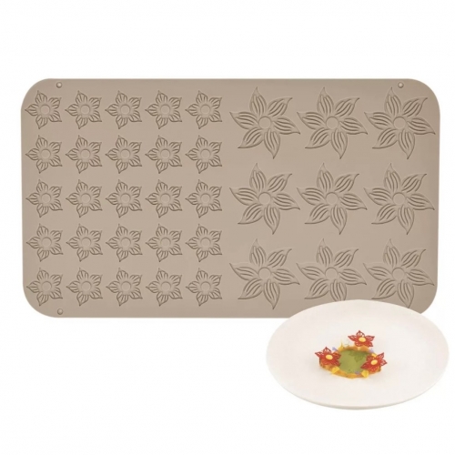 NAGY SZILIKON CUKORCSIPKE, OSTYA, TUILE - VIRÁGOK