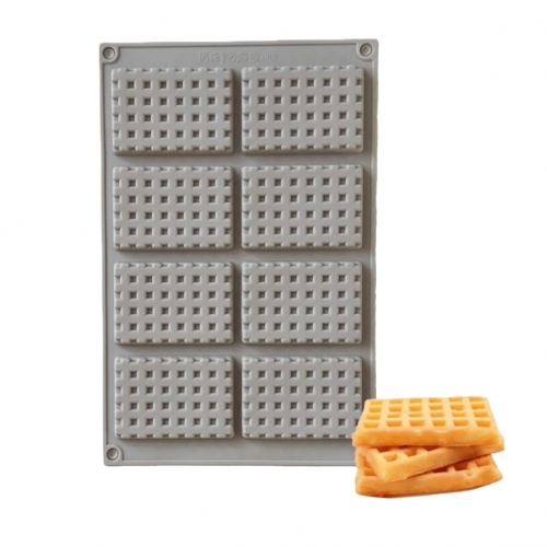 SZILIKON FORMA - 8 MINI GOFRI
