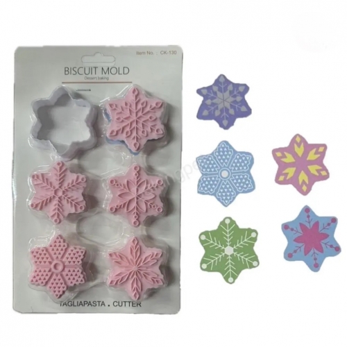 5 DB SÜTEMÉNY KISZÚRÓ ÉS NYOMDA - HÓPIHE 1