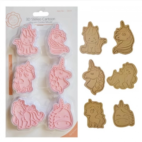 6 DB SÜTEMÉNY KISZÚRÓ ÉS NYOMDA - UNIKORNIS