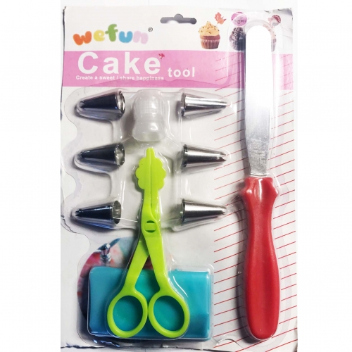 10 RÉSZES MINI TORTADÍSZÍTŐ SZETT