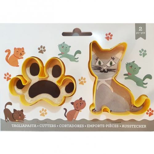 2 RÉSZES SÜTIKISZÚRÓ - CICA, TAPPANCS