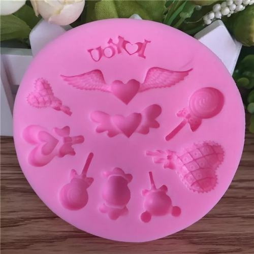 SZILIKON FONDANT MINTÁZÓ - SZERELEM