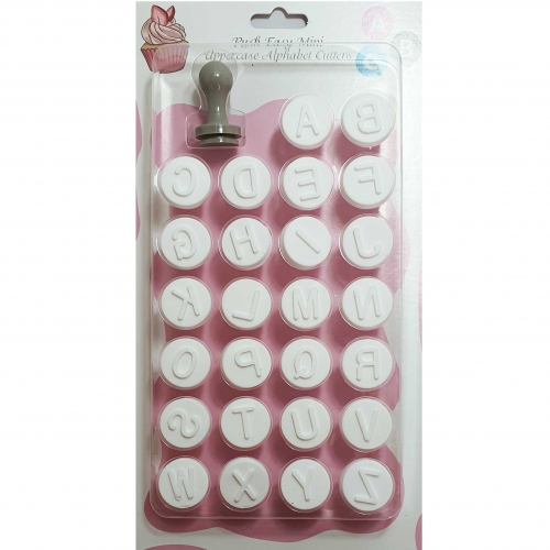 FONDANT PECSÉT KÉSZLET - NAGY BETŰK