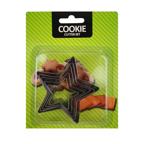 5 DARABOS FÉM SÜTEMÉNYKISZÚRÓ - CSILLAG