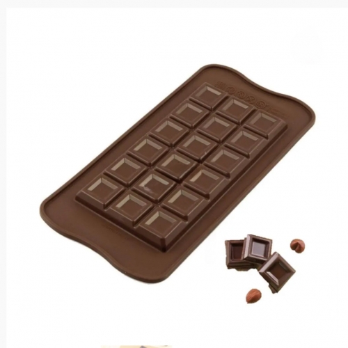 SZILIKON TÁBLÁS CSOKI FORMA  - EGÉSZ TÁBLÁS