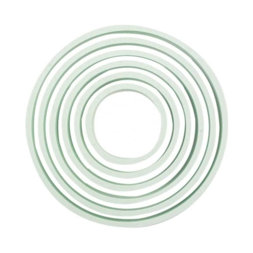 6 DARABOS FEHÉR KISZÚRÓ - KÖR