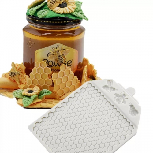 SZILIKON FONDANT MINTÁZÓ - MÉZ