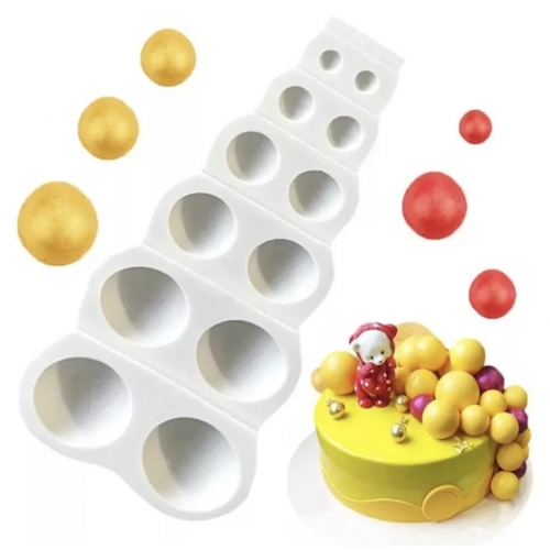 SZILIKON FONDANT MINTÁZÓ - 12 GYÖNGY