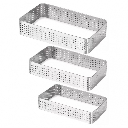 3 DARABOS TARTE FORMA - TÉGLALAP