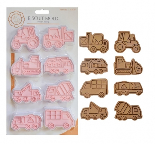 8 DB SÜTEMÉNY KISZÚRÓ ÉS NYOMDA - MUNKAGÉP JÁRMŰVEK