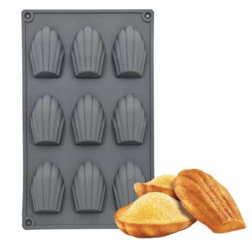 9 RÉSZES SZILIKON FORMA - MADELEINE FORMA