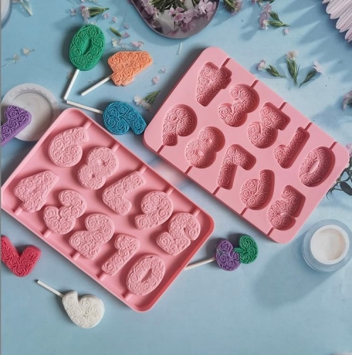 SZILIKON FORMA NYALÓKA - SZÁMOK