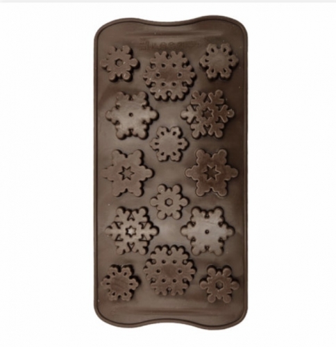 SZILIKON CSOKIÖNTŐ FORMA - HÓPELYHEK